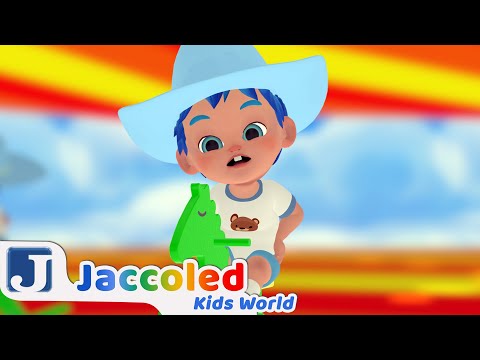 🦄💃 Giddy Up Dance Song! 🕺🐴 Family Fun | Jaccoled Kids World Nursery Rhymes and Kids Songs