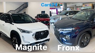 2023 Suzuki Fronx VS Nissan Magnite. A Comparison Review.