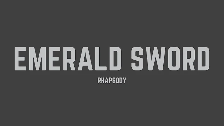 Rhapsody - Emerald Sword (Lyrics)