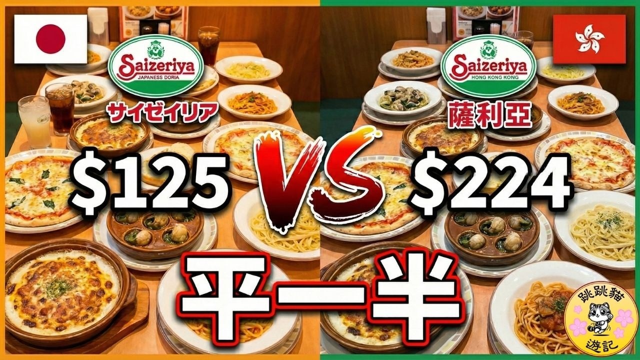 揭秘！日本薩莉亞「極致細節」勝過香港？餐牌、食材、Drink Bar 全面對比：原來香港店一直少咗呢樣嘢...