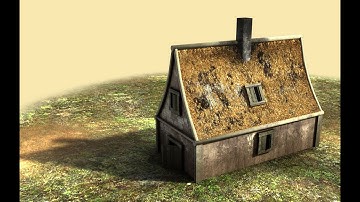 How to create a house game asset in Blender. Part 1 - Modeling