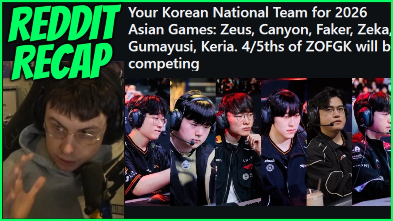 Caedrel Reacts To The DRAMA Around South Korea's Asian Games Roster