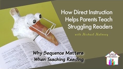 Why Sequence Matters When Teaching Reading