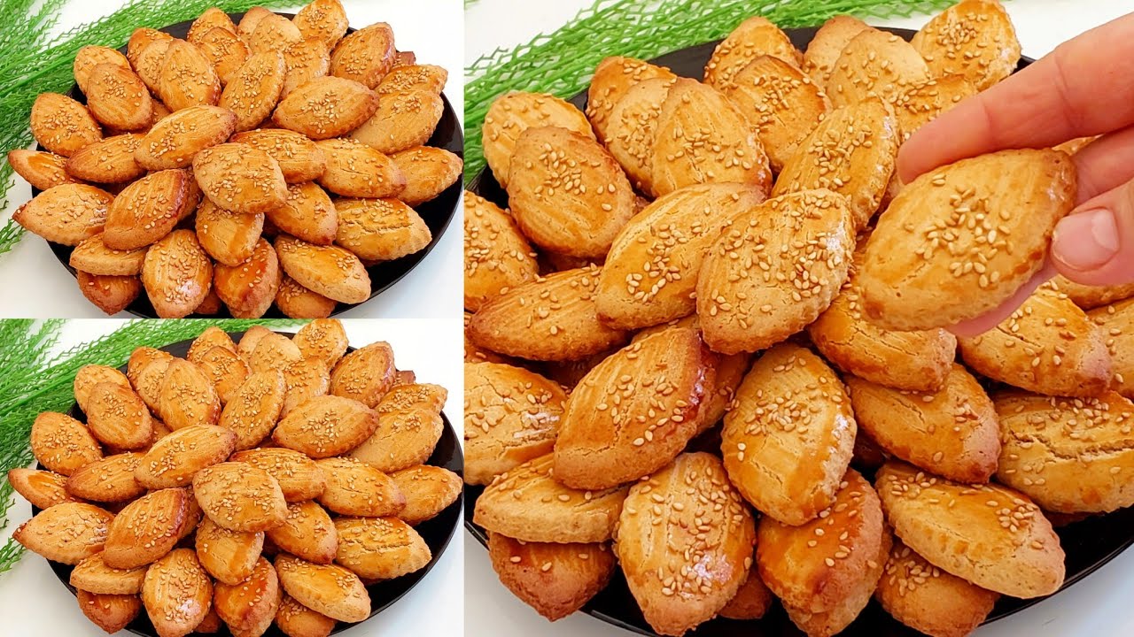 حلوة العشر دقائق لشرب الشاي بيضة واحدة وبدون زبدة هشيشة كدوب في الفم