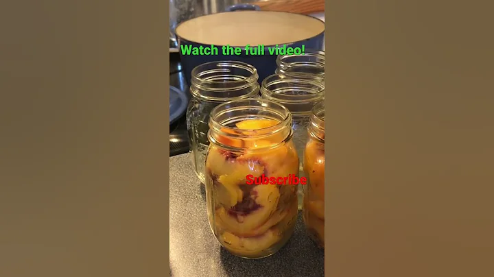 How to can #canning #peaches #short #shorts #everybitcountschallenge - DayDayNews