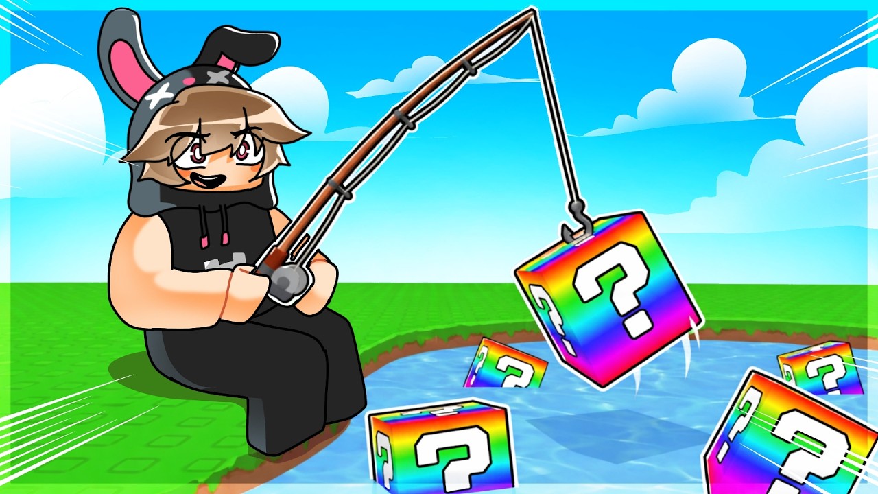 MEMANCING LUCKY BLOCK UNTUK DAPATKAN BRAINROT!!