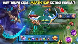 BIKIN HYPER MUSUH GAK BISA FARMING! ROTASI MARTIS TER-AMPUH MAIN EXPLANE🔥BEST BUILD MARTIS MLBB 2024