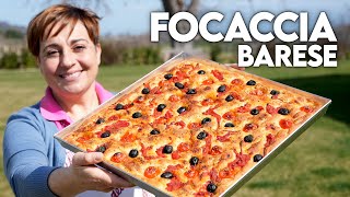 FOCACCIA  BARESE Easy Recipe  Homemade by Benedetta