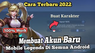 Cara Membuat Akun Baru Mobile Legends Di Semua Android Terbaru 2022