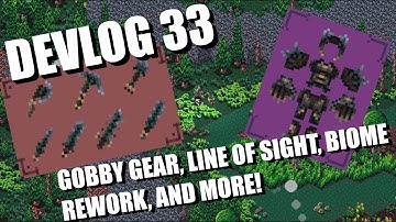 Isometria Devlog 33 - Gobby Gear, Line of Sight, Biome Rework, Etc!  - Made with Pygame and Python