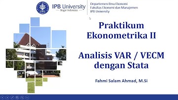 Econometrics Lab II - VAR/VECM Analysis in Stata