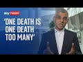 Croydon stabbing: Mayor of London gives statement following death of 15-year-old girl