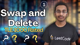Swap and Delete | Educational Codeforces Round 160 (Div.2) |@TLE_Eliminators CP Sheet | 1000 | Q1