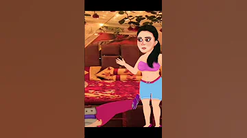 Pati patni ki suhagrat #funny #comedyvideo #funnyanimation #shorts