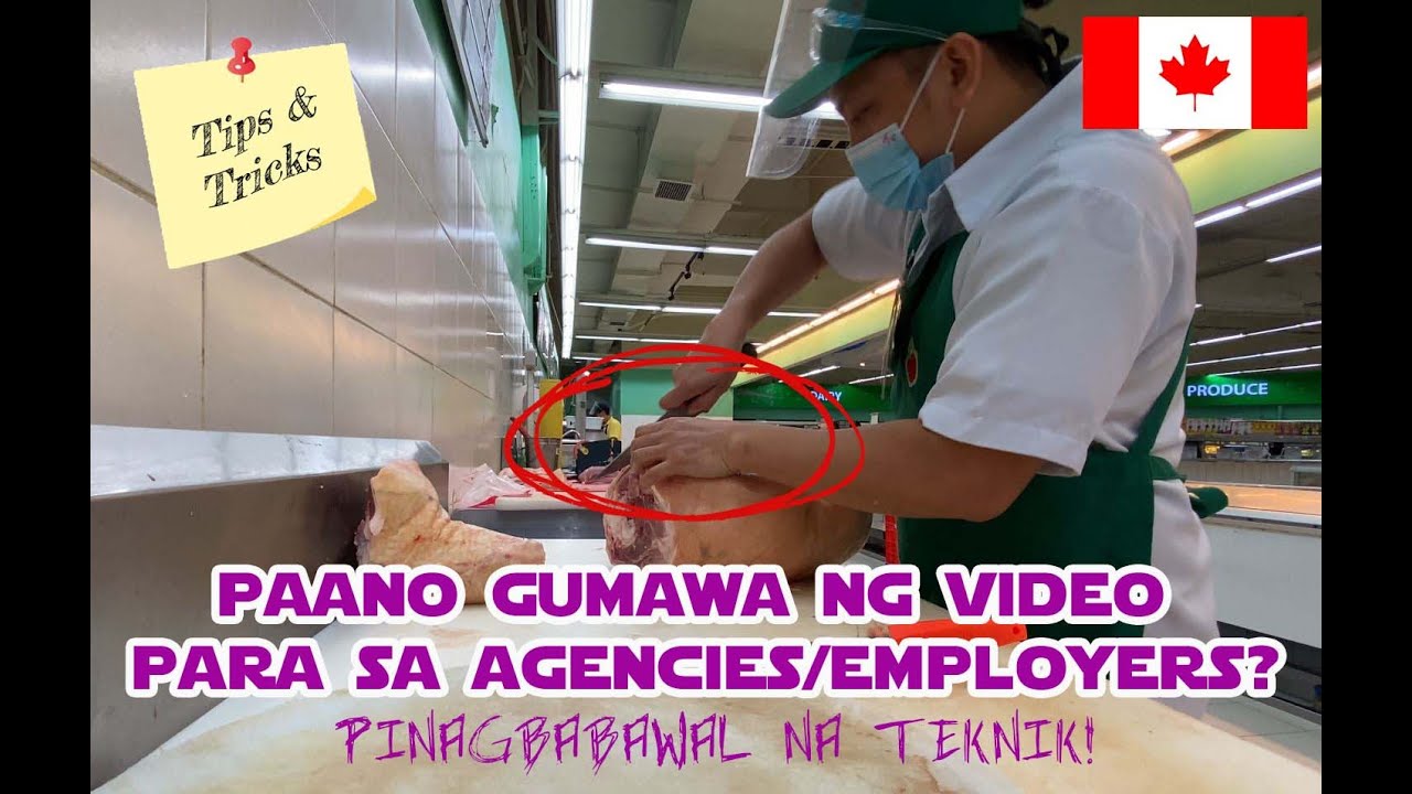 Tips and Tricks sa pag gawa ng video para sa mga agencies/employers