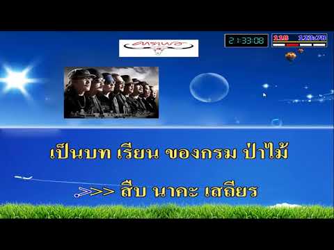 สืบทอดเจตนา สืบ นาคะเสถียร คาราโอเกะ มิดิ karaoke midi extreme คาราบาว