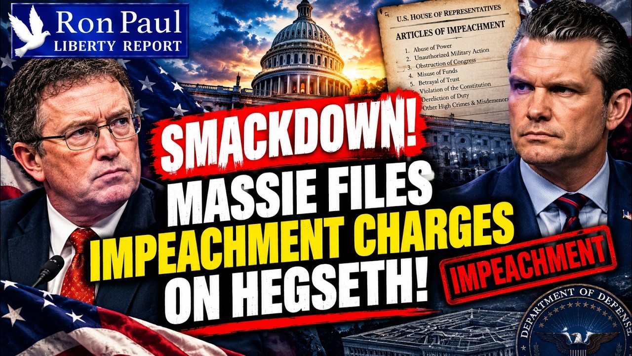 Smackdown! Massie Files Impeachment Charges On Hegseth!