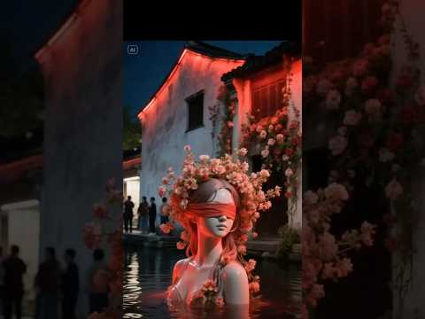 A Flower-Crowned Girl