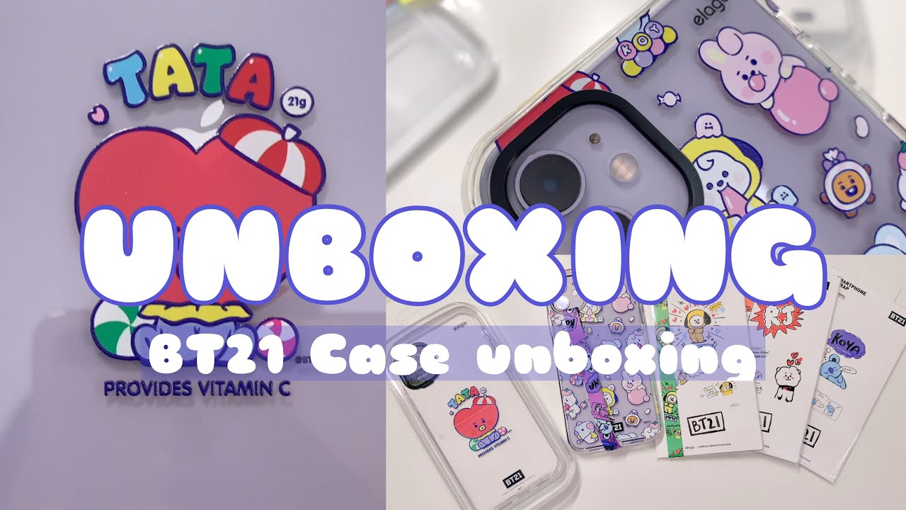UNBOXING BT21 Cases II ft. elago