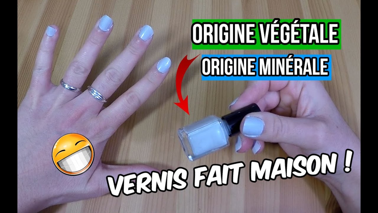 EXCELLENT j'ai FABRIQUÉ mon vernis à ongle [ Tuto Facile d'origine
