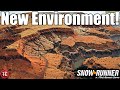 SnowRunner: THIS NEW DESERT CANYON ENVIRONMENT IS INCREDIBLE!