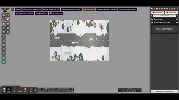 Using FoundryVTT Parallaxia Module with a Road Chase Scene