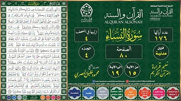 صفحة ٨٠ - سورة النساء - المصحف المعلم