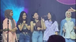 'Saat Bahagia'Ungu ft The Girls Ungu & Kiesha Alvaro at Disini Untukmu Concert 26th Jakarta  2023