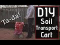 How to make Soil Transport Cart for your Backyard garden