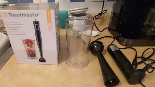 Toastmaster Immersion Handheld Blender, Demo and Product Review by Gus Random Reviews 114 views 4 weeks ago 3 minutes, 49 seconds