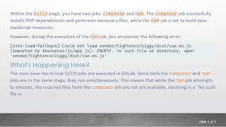 Resolving Vite Build Problems During GitLab Docker Runner Execution