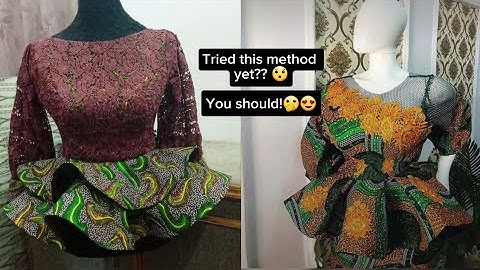 Make your peplum stand with crinoline| the easy way|beginner friendly