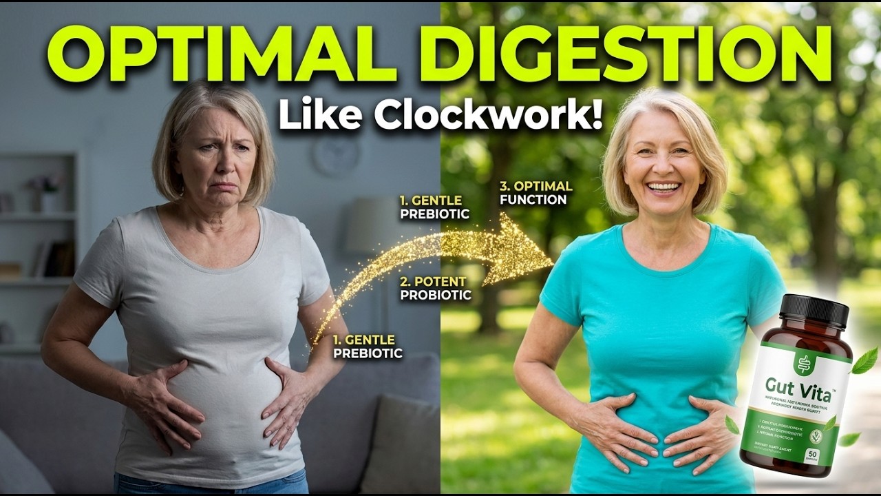 How to Achieve Optimal Digestion Naturally: The Gut Vita™ 3-Step Blueprint