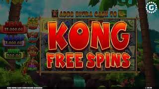 King Kong Cash Even Bigger Bananas by Blueprint Gaming Slot Features | GamblerID