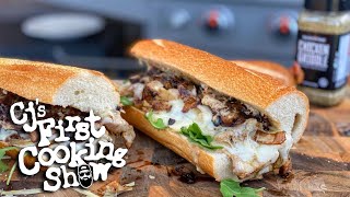 CJ's French Onion Chicken Sandwich | Blackstone Griddles