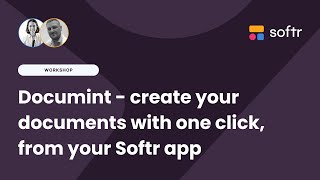 Create certificates, invoices, and more, using Softr and Documint!