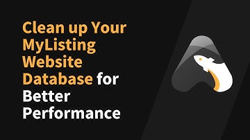 How to Clean up Your MyListing Website Database for Better Performance