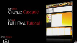James Designs - Orange Cascade - Listing Template Tutorial