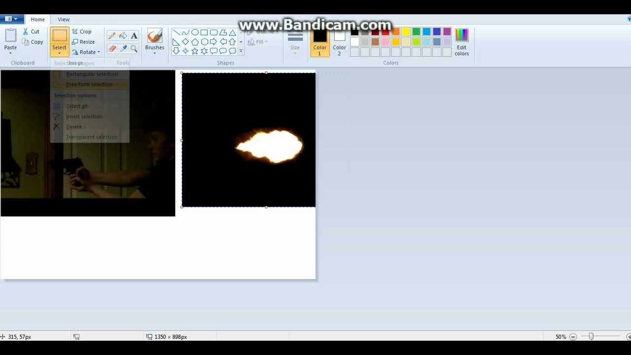 muzzle flash tutorial for wlmm and paint.