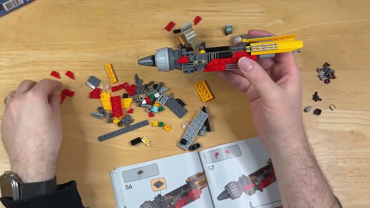 LEGO Star Wars Cobb Vanth's Speeder Speed Build | 75437