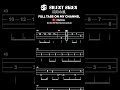 【TAB譜付ベース】SILENT SIREN - 四月の風 | WITH PDF FILE【BASS TAB】 #shorts #basstabs #silentsiren