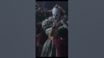 BEHIND THE SCENES: Pennywise 🤡 It Chapter 1 #shorts
