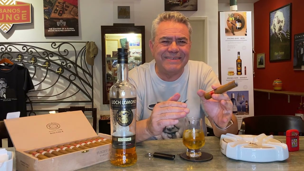 Degustamos un #maridaje de #whisky y #habano