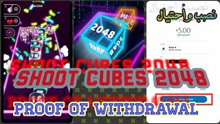 Shoot Cubes 2048 Payment Proof | Shoot Cubes 2048 Legit Or Scam | لعبة Shoot Cubes 2048 screenshot 4