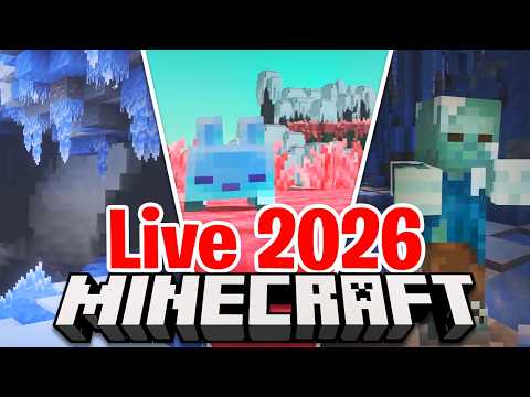 SIFT DIMENSION, ZOMBIES and ICE CAVE - Minecraft Live September 2026