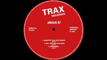 aNaloG 87  - pH3  -  this must be the place - Trax Records