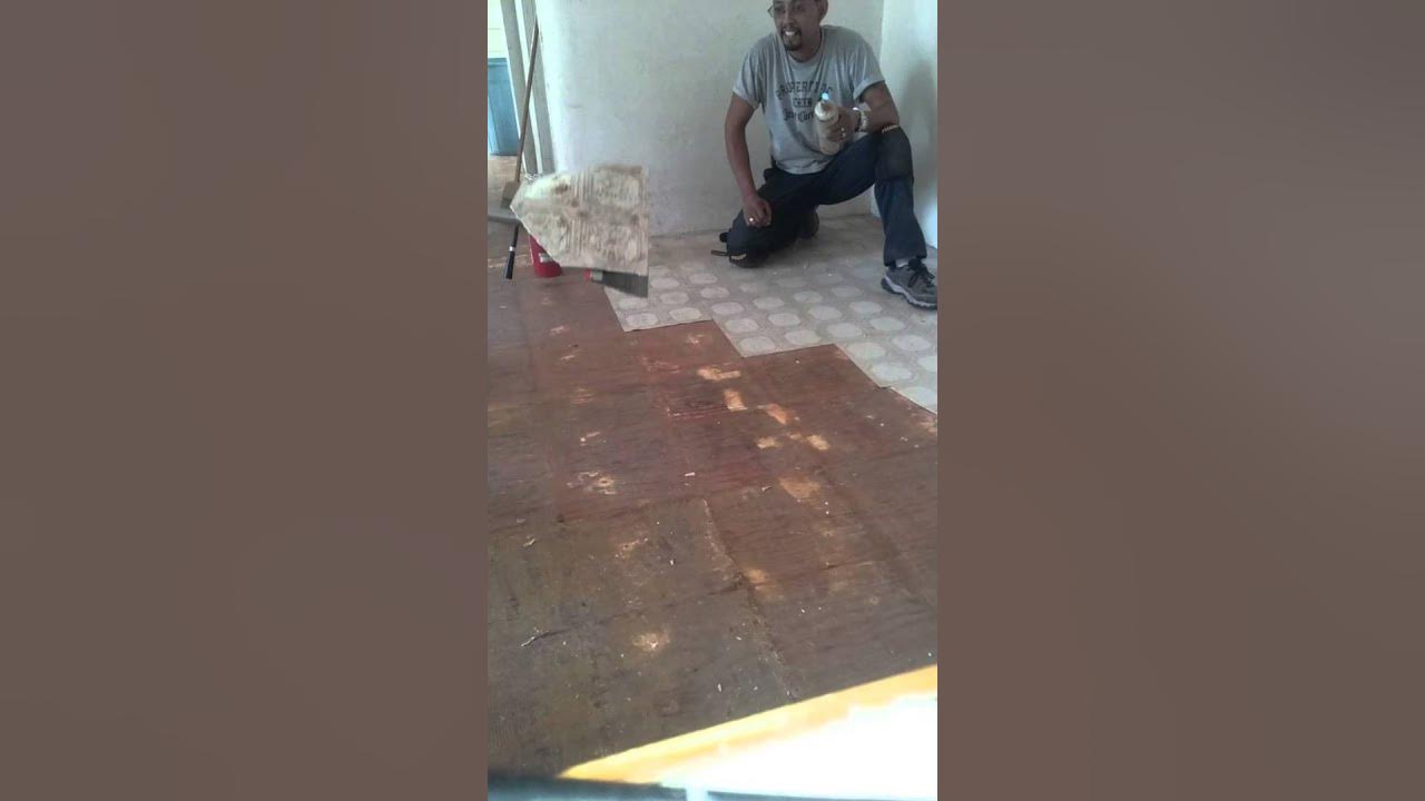 The Easiest Way to Remove Linoleum Tile YouTube