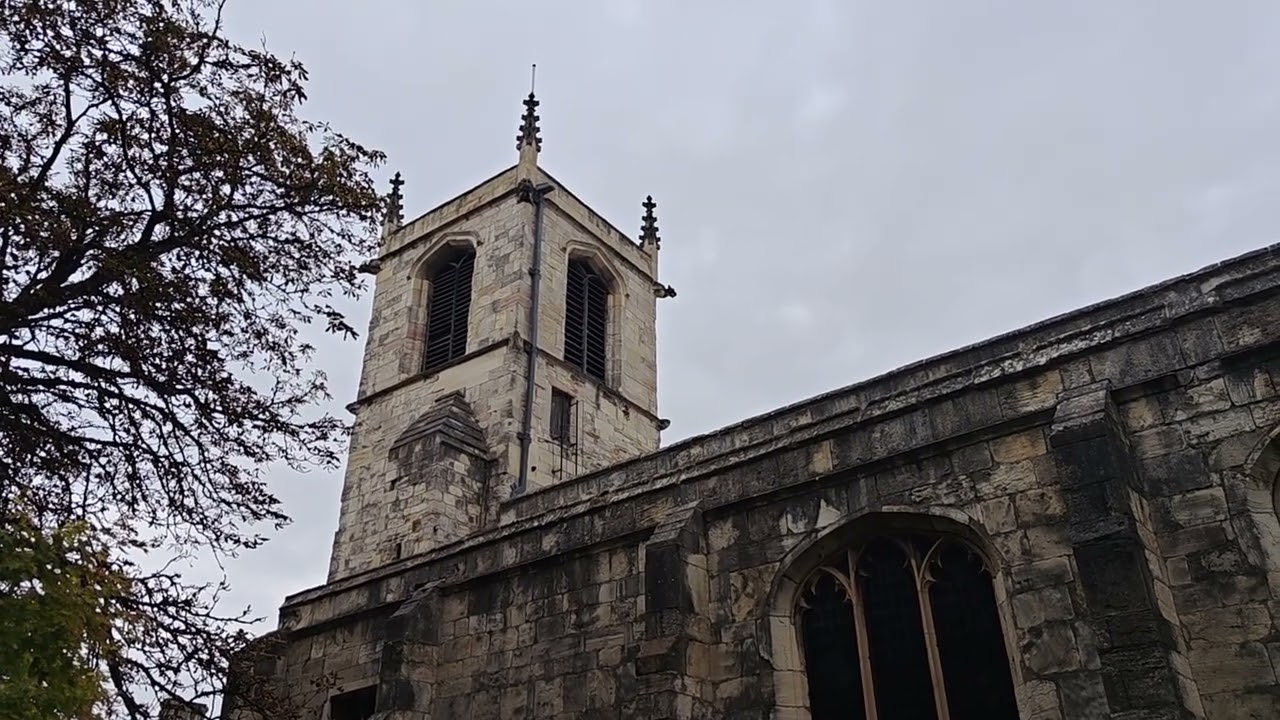 Bell ringing at  St Olave's Church, York 