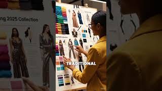 AI vs Traditional Fashion Processes #shorts