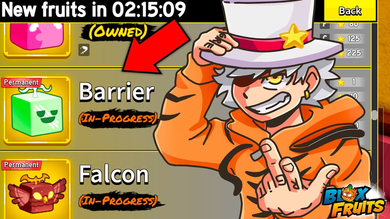 BLOX FRUITS ATUALIZOU BOLETIM 2!! BARRIER REWORK, FALCON REWORK E ...